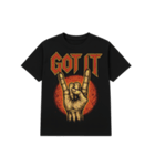 メタルバンドTシャツで会話（個別スタンプ：11）