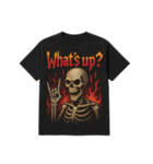 メタルバンドTシャツで会話（個別スタンプ：32）