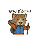 色々な登山猫スタンプ（個別スタンプ：1）