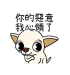 小さなチワワは喧嘩が大好き 2（個別スタンプ：14）