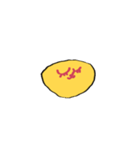 ●オムライスさんの顔スタンプ（個別スタンプ：6）