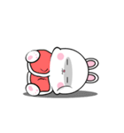かわいいウサギ : アニメーションスタンプ（個別スタンプ：14）