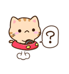 小さいトラネコ☆かわいい吹き出し（個別スタンプ：22）