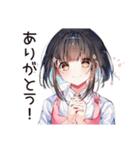不器用な料理苦手女子（個別スタンプ：7）