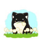 誠実なクロしばくん その4（個別スタンプ：22）