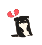 誠実なクロしばくん その4（個別スタンプ：23）