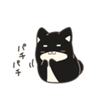 誠実なクロしばくん その4（個別スタンプ：35）
