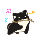 誠実なクロしばくん その4（個別スタンプ：39）