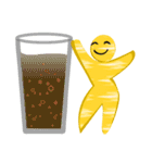 絵を描こう 飲み物は何にしよう（個別スタンプ：2）