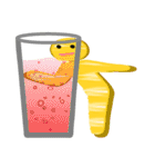 絵を描こう 飲み物は何にしよう（個別スタンプ：5）