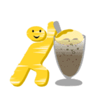 絵を描こう 飲み物は何にしよう（個別スタンプ：15）