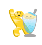 絵を描こう 飲み物は何にしよう（個別スタンプ：16）