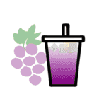 絵を描こう 飲み物は何にしよう（個別スタンプ：19）