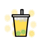 絵を描こう 飲み物は何にしよう（個別スタンプ：33）