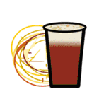絵を描こう 飲み物は何にしよう（個別スタンプ：35）