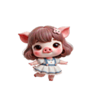 ブタちゃん「大好き」（個別スタンプ：28）