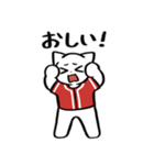 野球ねこ応援団・赤チームVer.（個別スタンプ：31）