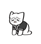 野球ねこ応援団・黒チームVer.（個別スタンプ：39）