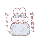 心の声がだだ漏れなもちうさちゃん.（個別スタンプ：32）