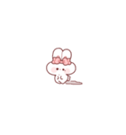 心の声がだだ漏れなもちうさちゃん.（個別スタンプ：36）