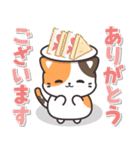 見やすいデカ文字♪きゅるんとミケちゃん（個別スタンプ：13）