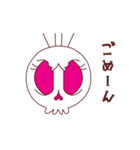 【動く♪】040まばたきガイコツスタンプ（個別スタンプ：21）