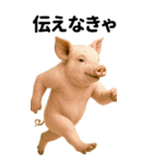 エッホエッホ BIGな動物園 伝えなきゃ（個別スタンプ：20）