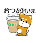 飛び出す！いつでも使える豆柴（個別スタンプ：4）