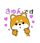 飛び出す！いつでも使える豆柴（個別スタンプ：8）