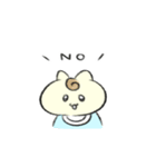 素直に生きる赤ちゃんたち【ネコ・ウサギ】（個別スタンプ：8）