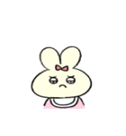 素直に生きる赤ちゃんたち【ネコ・ウサギ】（個別スタンプ：33）