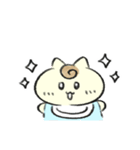 素直に生きる赤ちゃんたち【ネコ・ウサギ】（個別スタンプ：36）