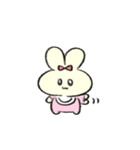 素直に生きる赤ちゃんたち【ネコ・ウサギ】（個別スタンプ：38）