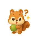チビリスとグリーンボール（個別スタンプ：7）