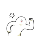 動いても笑っておこうと思う人2（個別スタンプ：1）