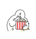 動いても笑っておこうと思う人2（個別スタンプ：4）