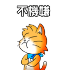 オレンジ色の猫 その1（基本）（個別スタンプ：21）