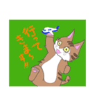 猫のミルクとくるみ2（個別スタンプ：4）