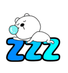 【デカ文字】くまぽん119（個別スタンプ：40）