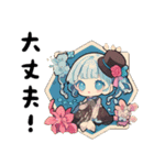 ✨かわいい花の精霊❤️ポジティブエネルギー（個別スタンプ：10）