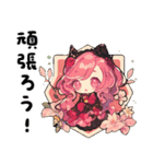 ✨かわいい花の精霊❤️ポジティブエネルギー（個別スタンプ：11）