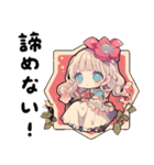 ✨かわいい花の精霊❤️ポジティブエネルギー（個別スタンプ：14）