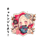 ✨かわいい花の精霊❤️ポジティブエネルギー（個別スタンプ：15）