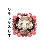 ✨かわいい花の精霊❤️ポジティブエネルギー（個別スタンプ：18）