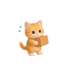 動く！ニャンコ日和（タイ版）（個別スタンプ：17）