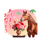 午年 馬 年賀状セット 2026（個別スタンプ：1）