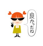 パンプスガールズ ハチ（個別スタンプ：21）