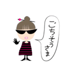 パンプスガールズ ハチ（個別スタンプ：30）