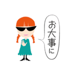 パンプスガールズ ハチ（個別スタンプ：37）