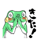 どうぶつが大好き03カエル_ver5日常会話β（個別スタンプ：15）